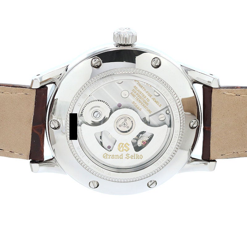 【中古】GRAND SEIKO ELEGANCE COLLECTION 9S MECHANICAL GMT グランドセイコー エレガンスコレクション 9Sメカニカル GMT SBGM221 (9S66-00A0)