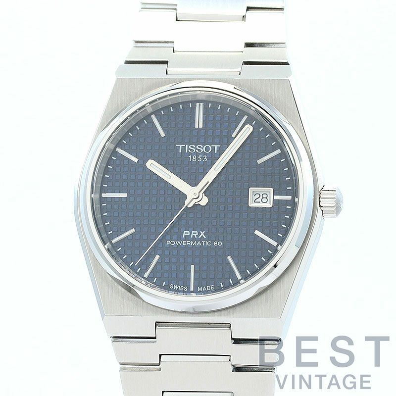 【中古】TISSOT PRX POWERMATIC 80 ティソ PRX パワーマティック80 T137.407.11.041.01 (T137407A)