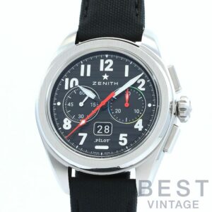 【中古】ZENITH PILOT BIG DATE FLYBACK ゼニス パイロット ビッグデイト フライバック 03.4000.3652/21.I001