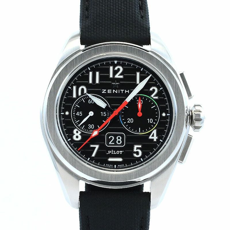 【中古】ZENITH PILOT BIG DATE FLYBACK ゼニス パイロット ビッグデイト フライバック 03.4000.3652/21.I001
