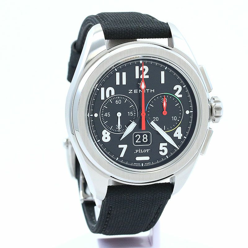 【中古】ZENITH PILOT BIG DATE FLYBACK ゼニス パイロット ビッグデイト フライバック 03.4000.3652/21.I001