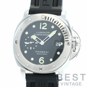 【中古】OFFICINE PANERAI LUMINOR SUBMERSIBLE AUTOMATIC ACCIAIO 44MM オフィチーネ・パネライ ルミノール サブマーシブル オートマティック アッチャイオ 44MM PAM00024