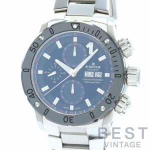 【中古】EDOX CHRONOOFFSHORE-1 CHRONOGRAPH AUTOMATIC エドックス クロノオフショア1 クロノグラフ オートマティック 01122-3NM-BUINO
