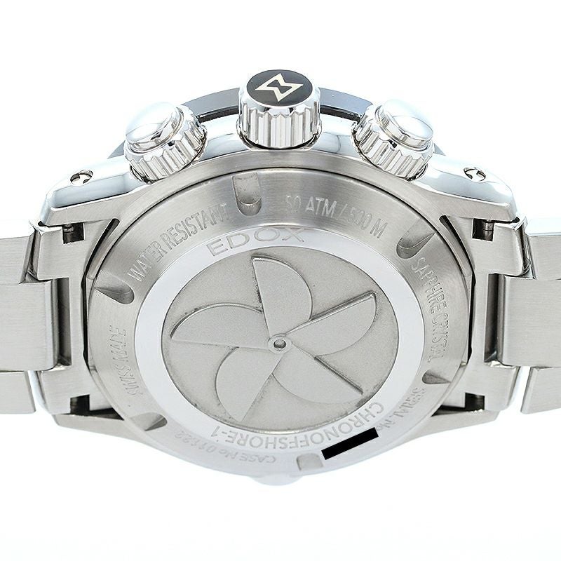 【中古】EDOX CHRONOOFFSHORE-1 CHRONOGRAPH AUTOMATIC エドックス クロノオフショア1 クロノグラフ オートマティック 01122-3NM-BUINO