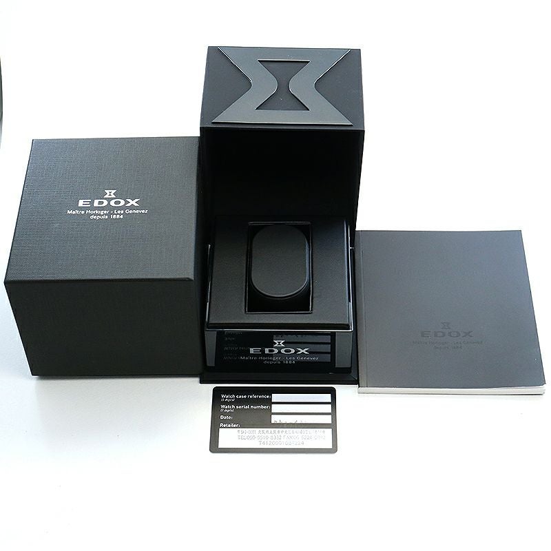 【中古】EDOX CHRONOOFFSHORE-1 CHRONOGRAPH AUTOMATIC エドックス クロノオフショア1 クロノグラフ オートマティック 01122-3NM-BUINO