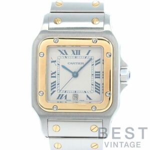 【中古】CARTIER SANTOS GALBEE LARGE MODEL カルティエ サントス ガルベ LM W20011C4