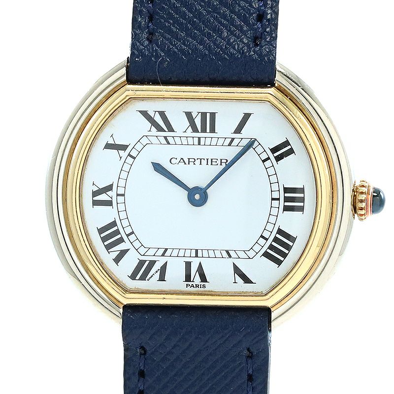 【中古】CARTIER ELLIPSE LARGE MODEL PARIS DIAL カルティエ エリプス LM PARISダイヤル 85521152 (78209)