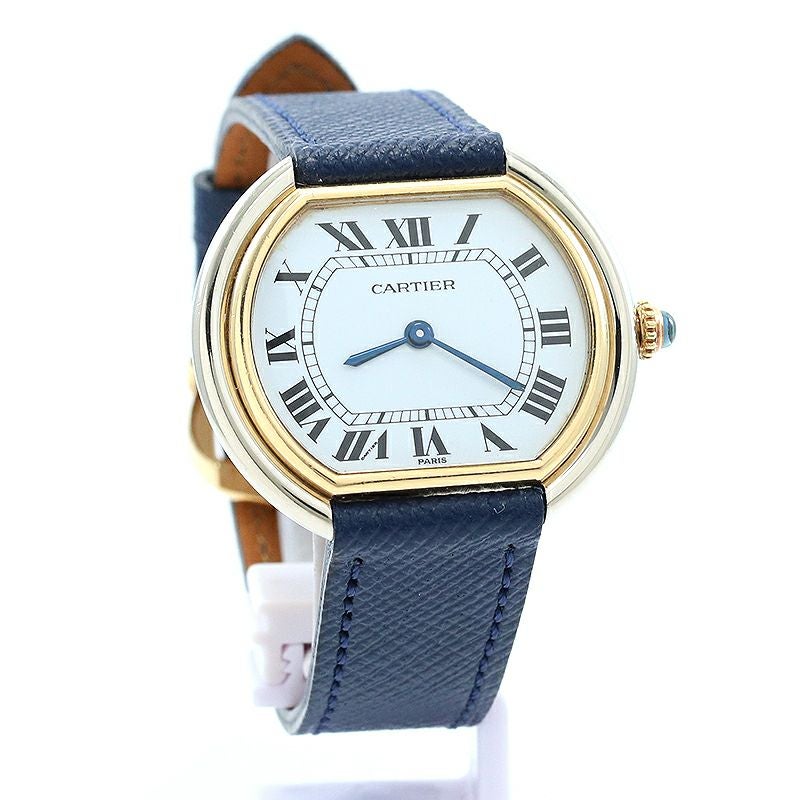 【中古】CARTIER ELLIPSE LARGE MODEL PARIS DIAL カルティエ エリプス LM PARISダイヤル 85521152 (78209)
