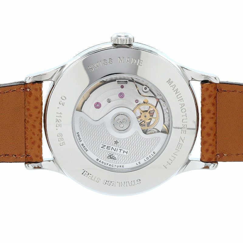 【中古】ZENITH CLASS ELITE RESERVE DE MARCHE ゼニス クラス エリート リザーブ・ド・マルシェ 03.1125.685/76.C490
