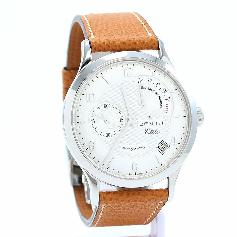 【中古】ZENITH CLASS ELITE RESERVE DE MARCHE ゼニス クラス エリート リザーブ・ド・マルシェ 03.1125.685/76.C490