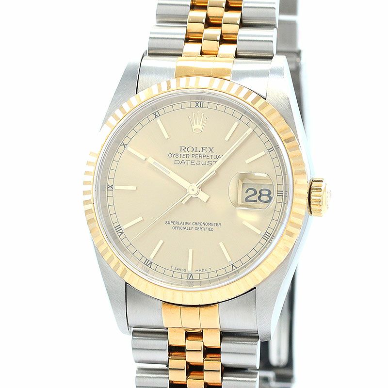 【中古】ROLEX OYSTER PERPETUAL DATEJUST 36 ロレックス オイスターパーペチュアル デイトジャスト 36 16233