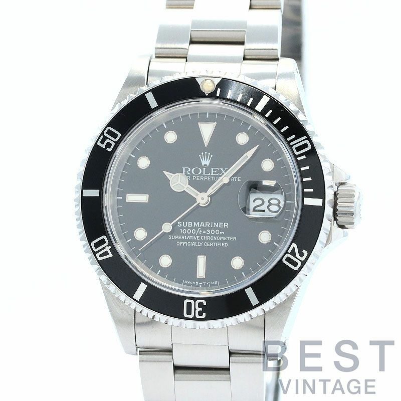 【中古】ROLEX SUBMARINER DATE ロレックス サブマリーナー デイト M16610-0004