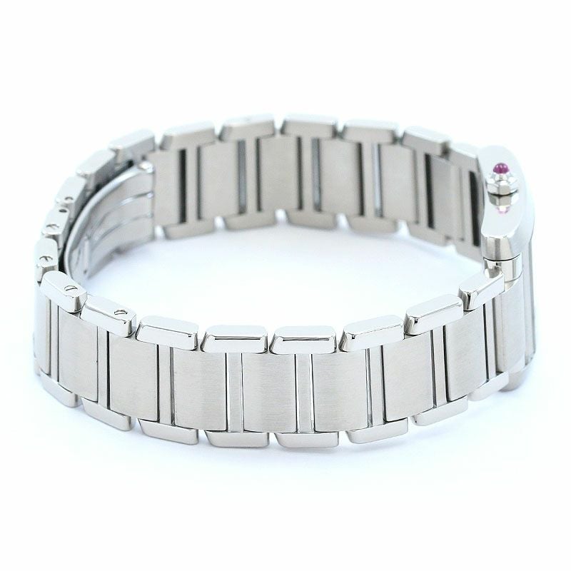 【中古】CARTIER TANK FRANCAISE SMALL MODEL 2006 CHRISTMAS LIMITED カルティエ タンク フランセーズ SM 2006年 クリスマス限定モデル W51031Q3