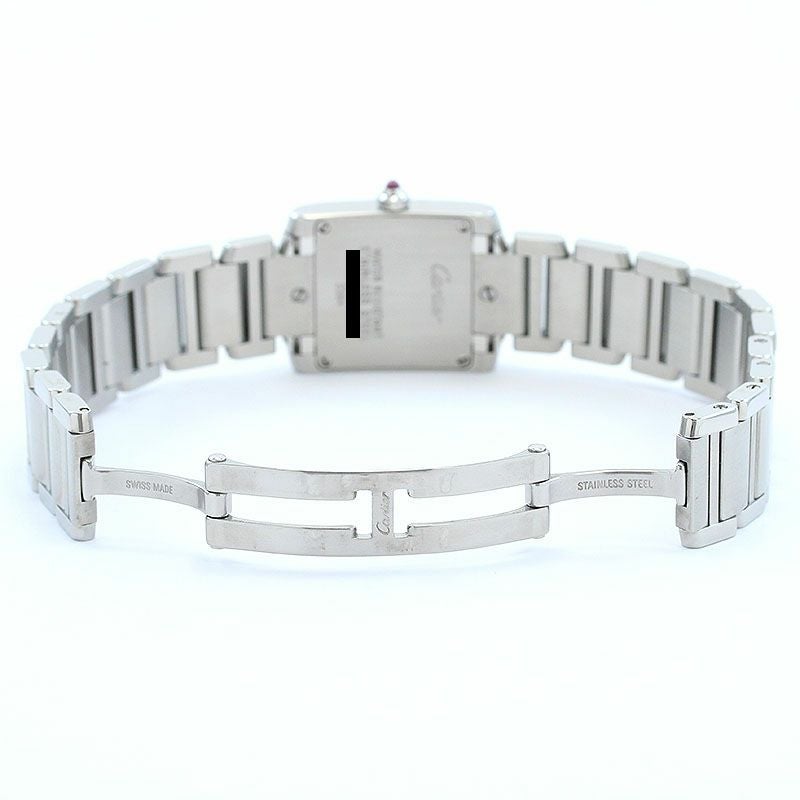 【中古】CARTIER TANK FRANCAISE SMALL MODEL 2006 CHRISTMAS LIMITED カルティエ タンク フランセーズ SM 2006年 クリスマス限定モデル W51031Q3