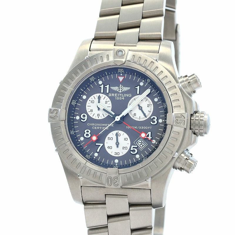 【中古】BREITLING CHRONO AVENGER M1 ブライトリング クロノ アベンジャー M1 E73360 (E736M07PRT)