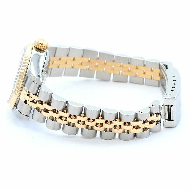 【中古】ROLEX OYSTER PERPETUAL DATE LADY 26 LINEN DIAL ロレックス オイスターパーペチュアル デイト レディ 26 リネンダイヤル 69173