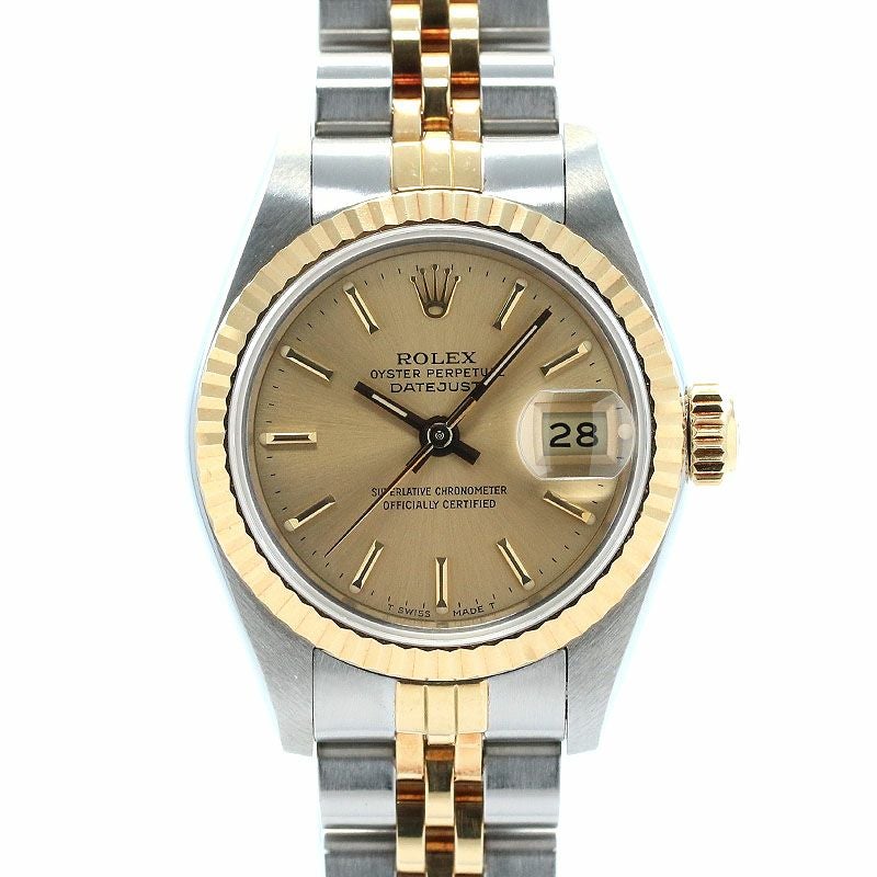 【中古】ROLEX OYSTER PERPETUAL LADY-DATEJUST 26 ロレックス オイスターパーペチュアル レディ デイトジャスト 26 69173