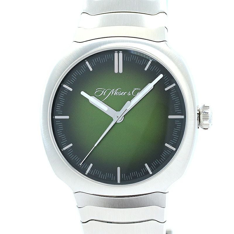 【中古】H.MOSER STREAMLINER CENTRE SECONDS MATRIX GREEN FUME H.モーザー ストリームライナー・センターセコンド マトリックスグリーン フュメ 6200-1200