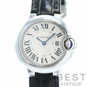 【中古】CARTIER BALLON BLEU DE CARTIER 28MM カルティエ バロン ブルー ドゥ カルティエ 28MM W69018Z4