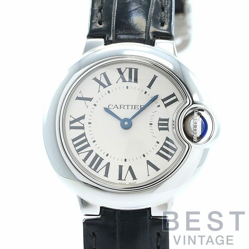 【中古】CARTIER BALLON BLEU DE CARTIER 28MM カルティエ バロン ブルー ドゥ カルティエ 28MM W69018Z4