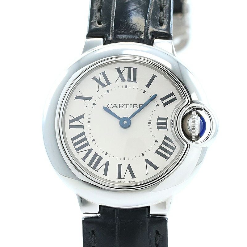 【中古】CARTIER BALLON BLEU DE CARTIER 28MM カルティエ バロン ブルー ドゥ カルティエ 28MM W69018Z4