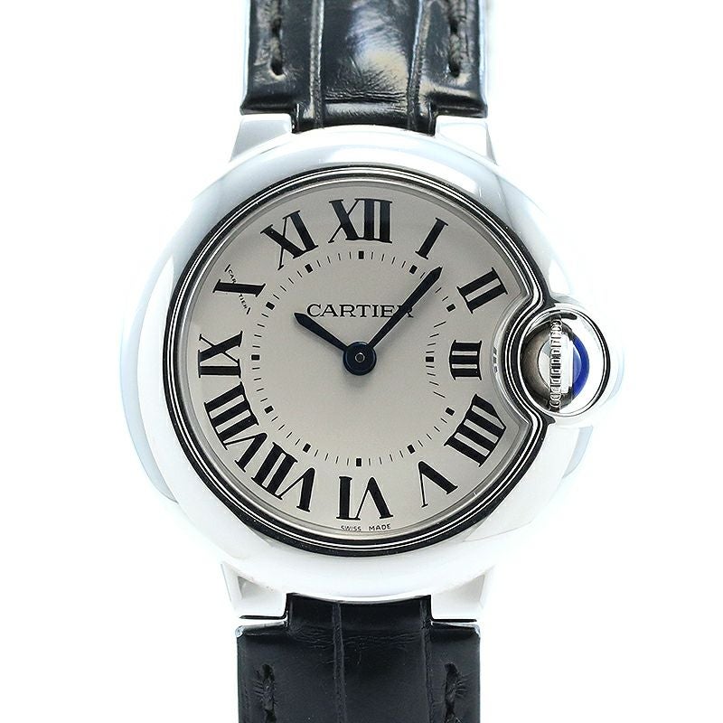 【中古】CARTIER BALLON BLEU DE CARTIER 28MM カルティエ バロン ブルー ドゥ カルティエ 28MM W69018Z4