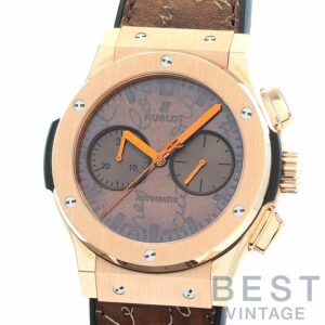 【中古】HUBLOT CLASSIC FUSION CHRONOGRAPH BERLUTI SCRITTO KING GOLD ウブロ クラシック・フュージョン クロノグラフ ベルルッティ スクリット キングゴールド 521.OX.0500.VR.BER17