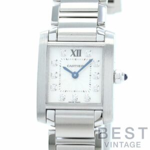 【中古】CARTIER TANK FRANCAISE SMALL MODEL カルティエ タンク フランセーズ SM WE110006