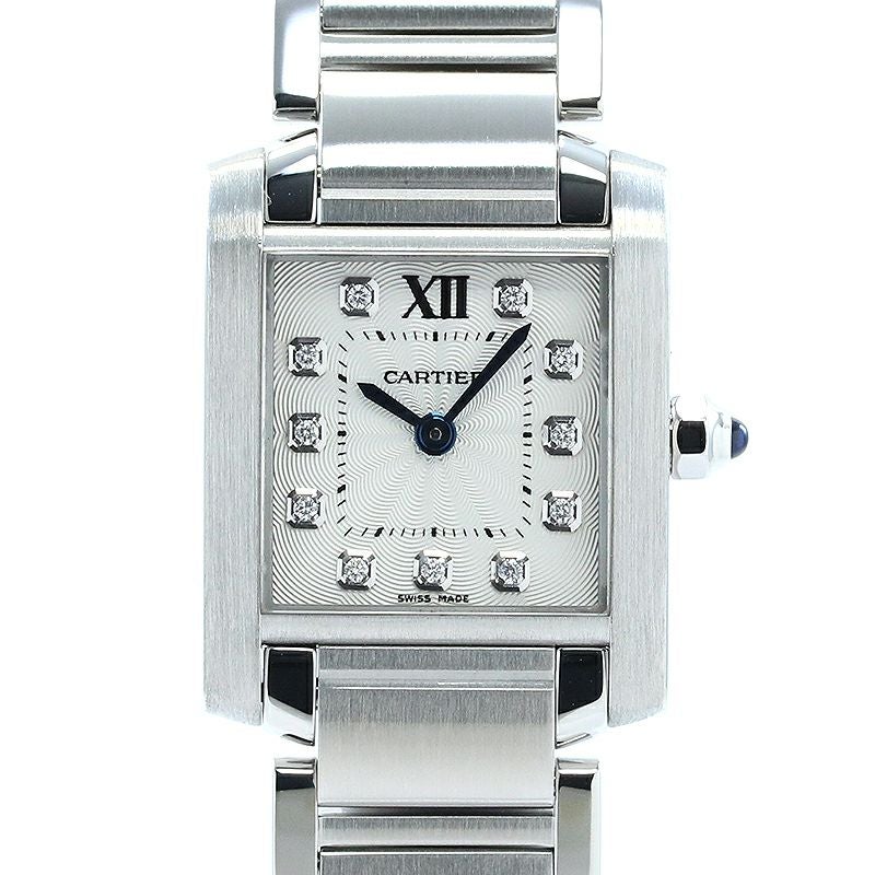 【中古】CARTIER TANK FRANCAISE SMALL MODEL カルティエ タンク フランセーズ SM WE110006