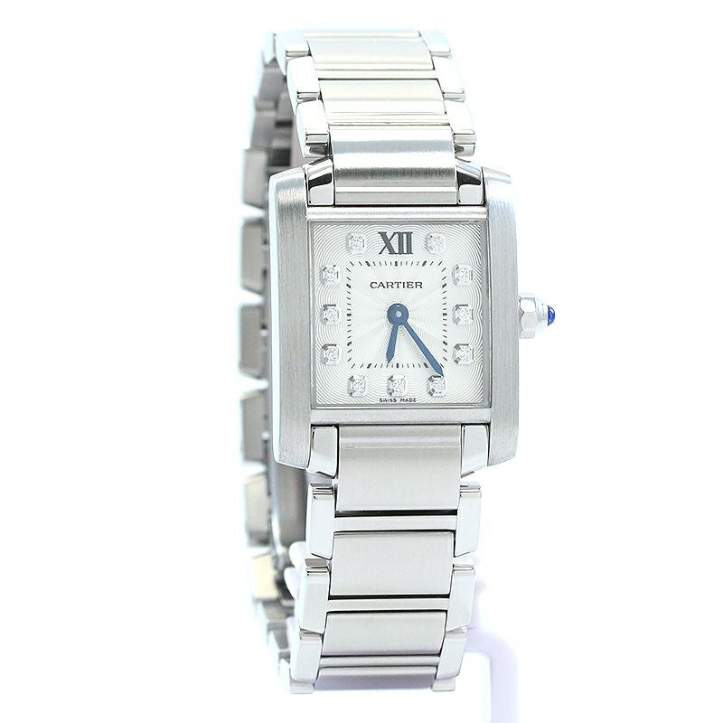 【中古】CARTIER TANK FRANCAISE SMALL MODEL カルティエ タンク フランセーズ SM WE110006