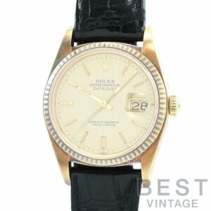 【中古】ROLEX OYSTER PERPETUAL DATEJUST 36 LINEN DIAL ロレックス オイスターパーペチュアル デイトジャスト 36 リネンダイヤル 16018