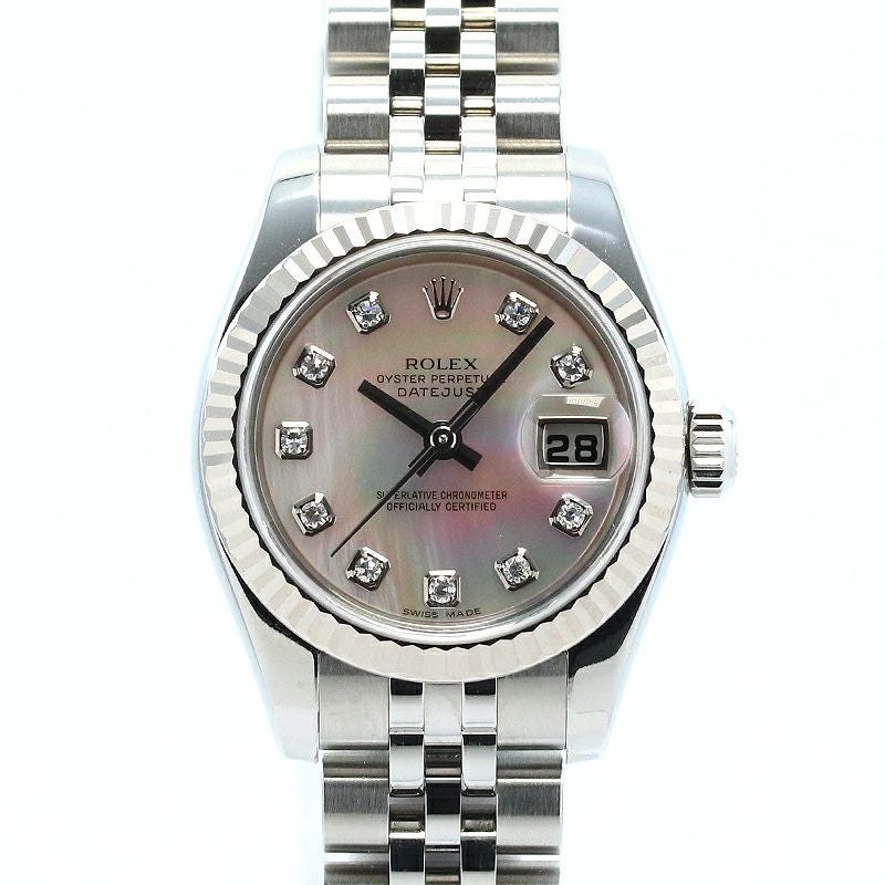 【中古】ROLEX OYSTER PERPETUAL LADY-DATEJUST 26 ロレックス オイスターパーペチュアル デイトジャスト 26 179174NG