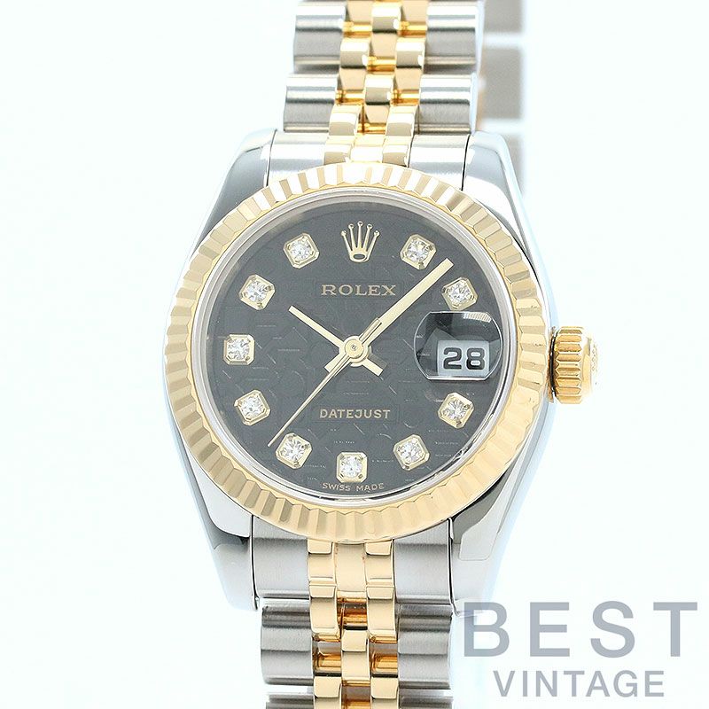 【中古】ROLEX OYSTER PERPETUAL LADY-DATEJUST 26 ロレックス オイスターパーペチュアル レディ デイトジャスト 26 179173G