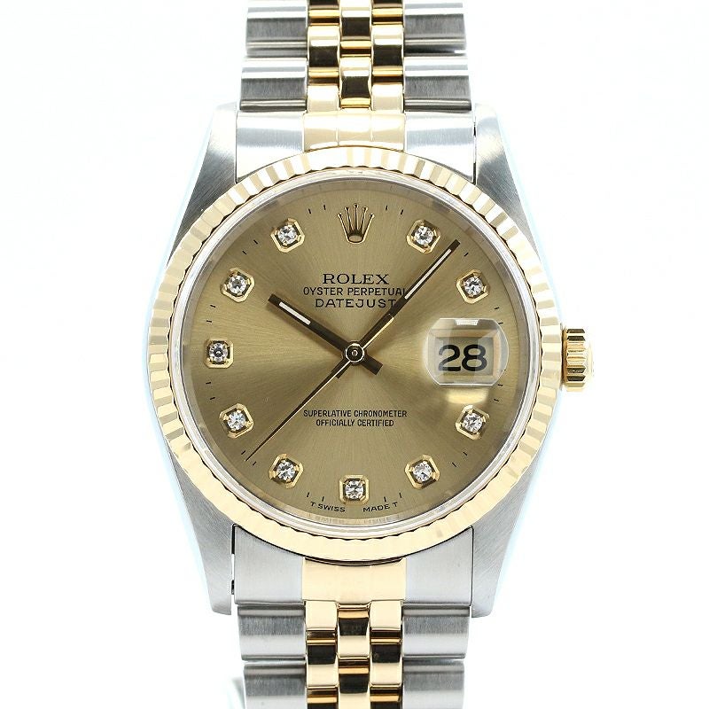 【中古】ROLEX OYSTER PERPETUAL DATEJUST 36 ロレックス オイスターパーペチュアル デイトジャスト 36 16233G