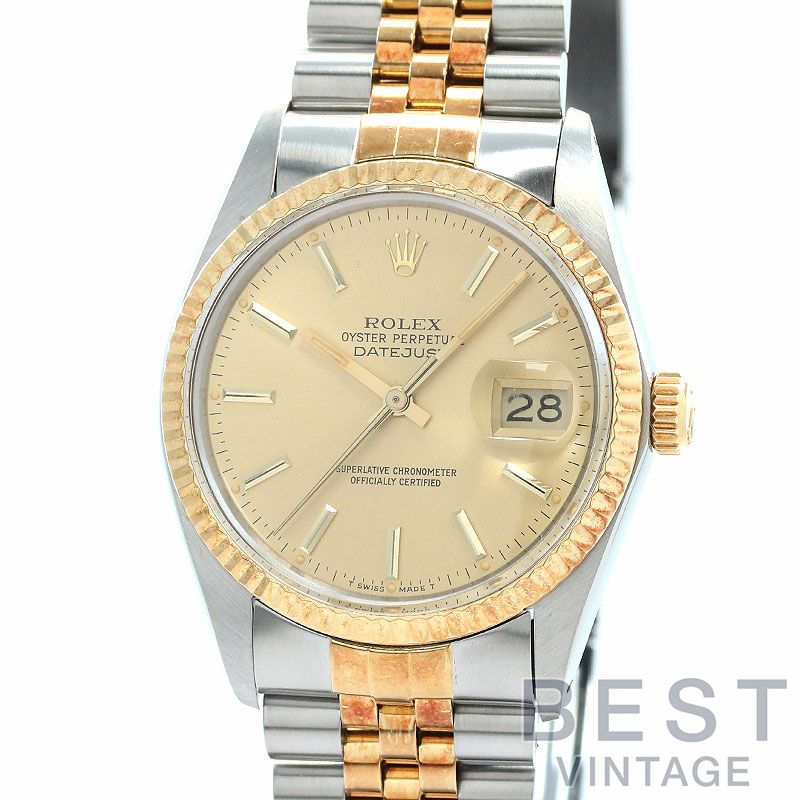 【中古】ROLEX OYSTER PERPETUAL DATEJUST 36 ロレックス オイスターパーペチュアル デイトジャスト 36 16013