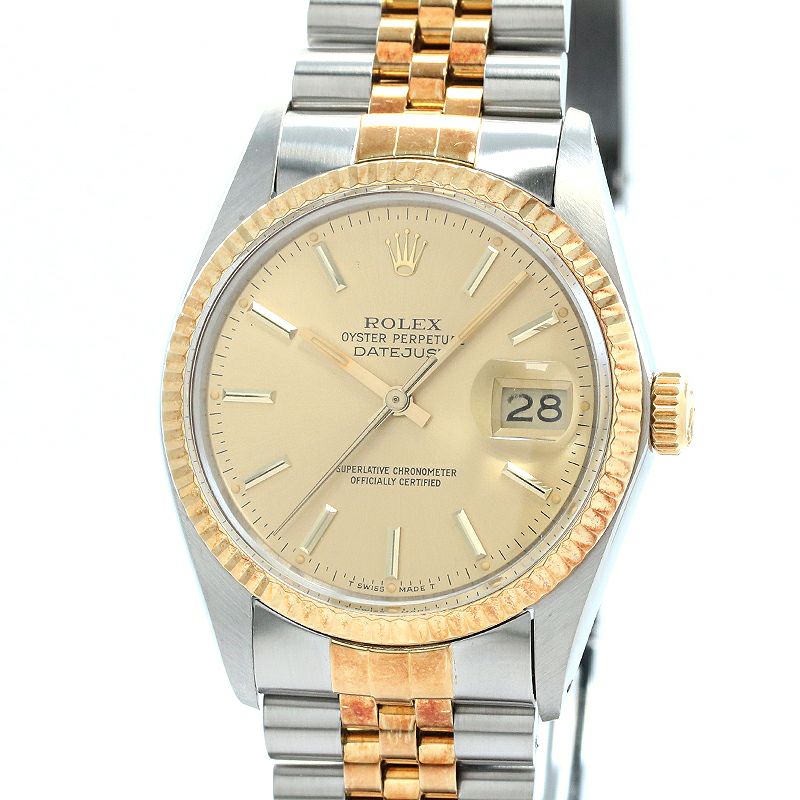 【中古】ROLEX OYSTER PERPETUAL DATEJUST 36 ロレックス オイスターパーペチュアル デイトジャスト 36 16013