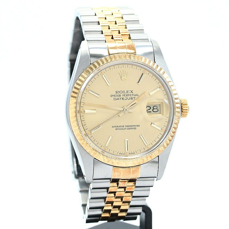【中古】ROLEX OYSTER PERPETUAL DATEJUST 36 ロレックス オイスターパーペチュアル デイトジャスト 36 16013