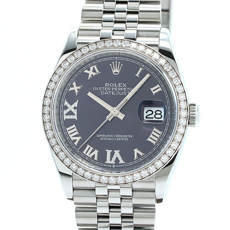 【中古】ROLEX OYSTER PERPETUAL DATEJUST 36 ロレックス オイスター パーペチュアル デイトジャスト 36 M126284RBR-0013