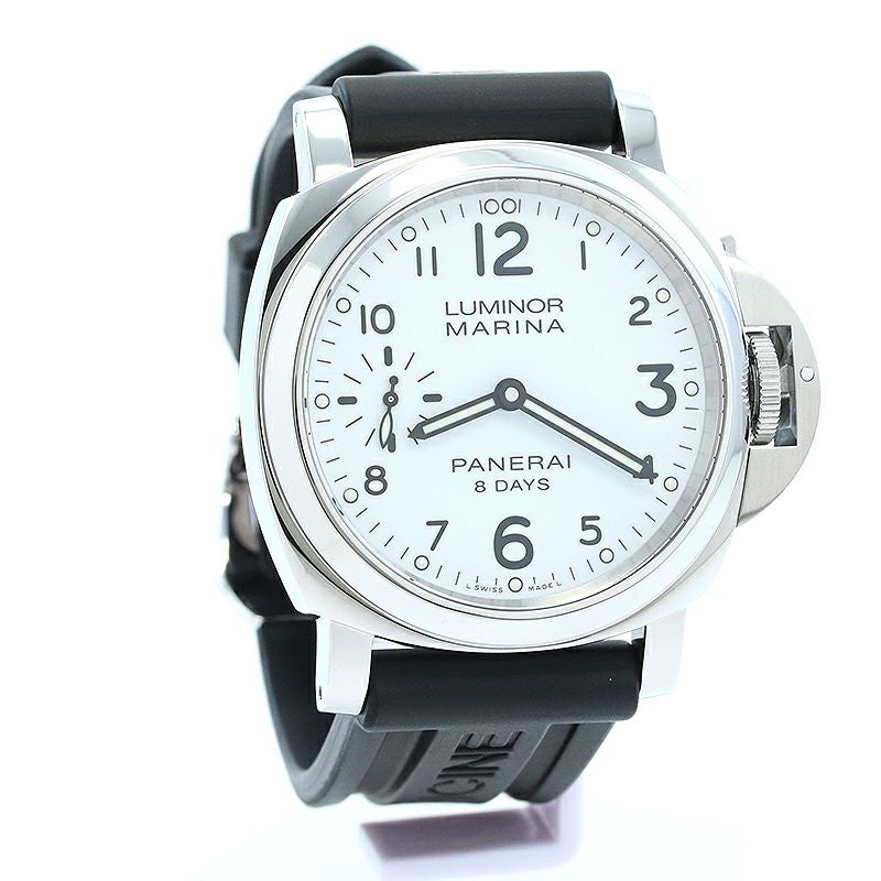 【中古】OFFICINE PANERAI LUMINOR MARINA 8 DAYS ACCIAIO 44MM オフィチーネ・パネライ ルミノール マリーナー 8デイズ アッチャイオ 44MM PAM00563