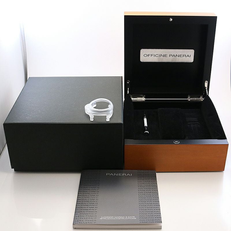【中古】OFFICINE PANERAI LUMINOR MARINA 8 DAYS ACCIAIO 44MM オフィチーネ・パネライ ルミノール マリーナー 8デイズ アッチャイオ 44MM PAM00563