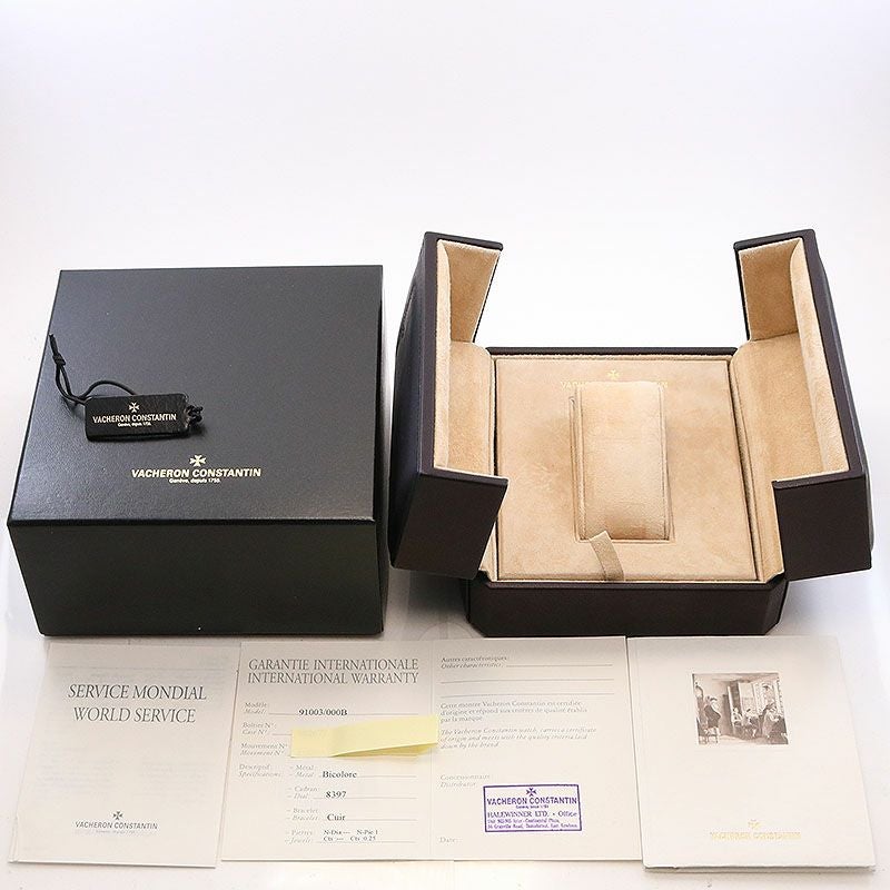 【中古】VACHERON CONSTANTIN HISTORIQUE JALOUSIE ヴァシュロン・コンスタンタン ヒストリーク ジャルージ 91003/000B-8397 (X91B1847)