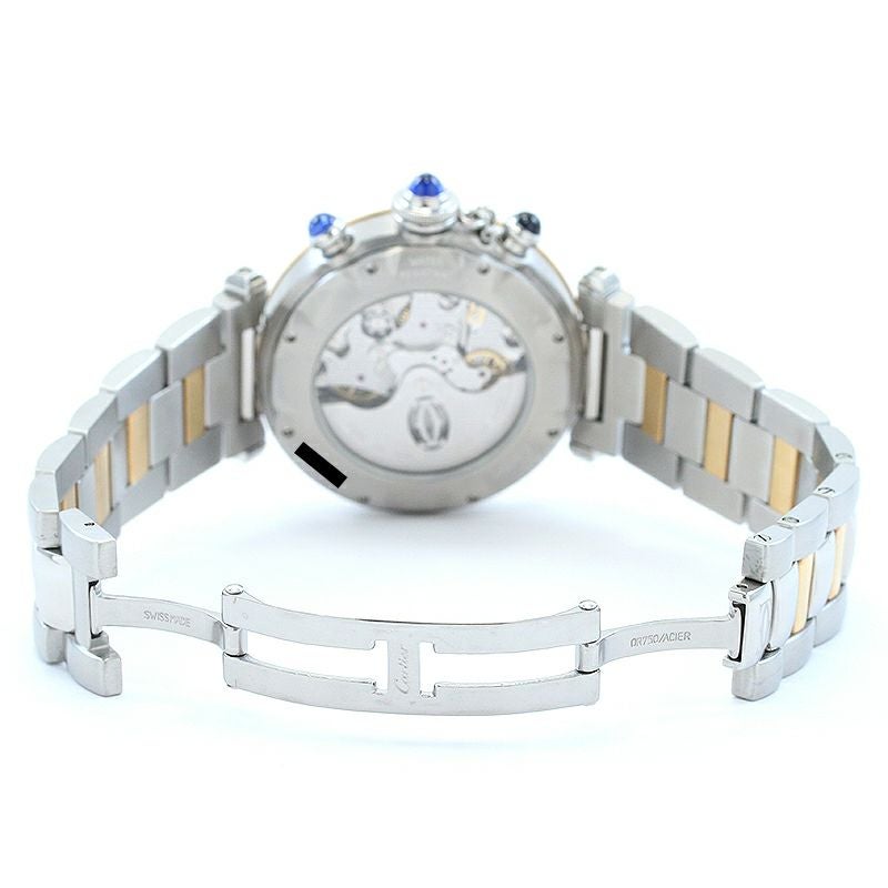 【中古】CARTIER PASHA DE CARTIER PLONGEUR CHRONOGRAPH カルティエ パシャ ドゥ カルティエ プロンジャー クロノグラフ 38MM W31036T6