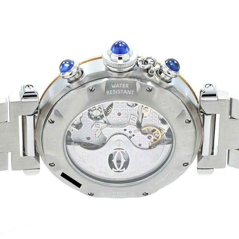 【中古】CARTIER PASHA DE CARTIER PLONGEUR CHRONOGRAPH カルティエ パシャ ドゥ カルティエ プロンジャー クロノグラフ 38MM W31036T6