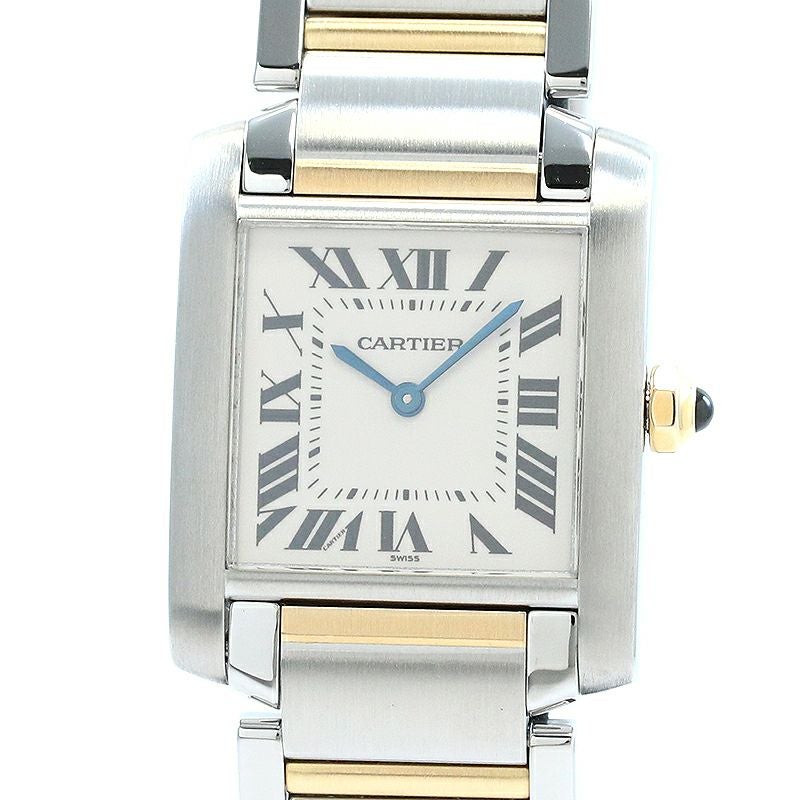 【中古】CARTIER TANK FRANCAISE MEDIUM MODEL カルティエ タンク フランセーズ MM W51006Q4