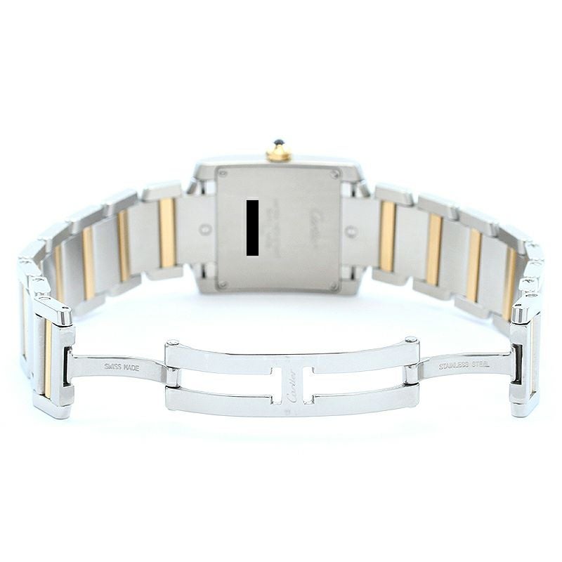【中古】CARTIER TANK FRANCAISE MEDIUM MODEL カルティエ タンク フランセーズ MM W51006Q4