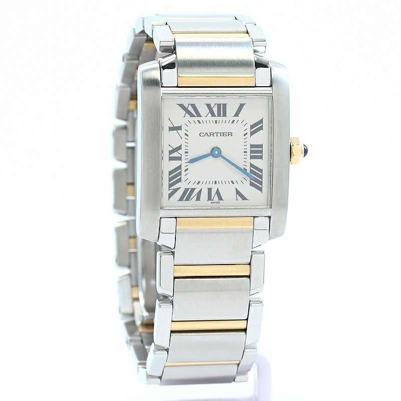 【中古】CARTIER TANK FRANCAISE MEDIUM MODEL カルティエ タンク フランセーズ MM W51006Q4