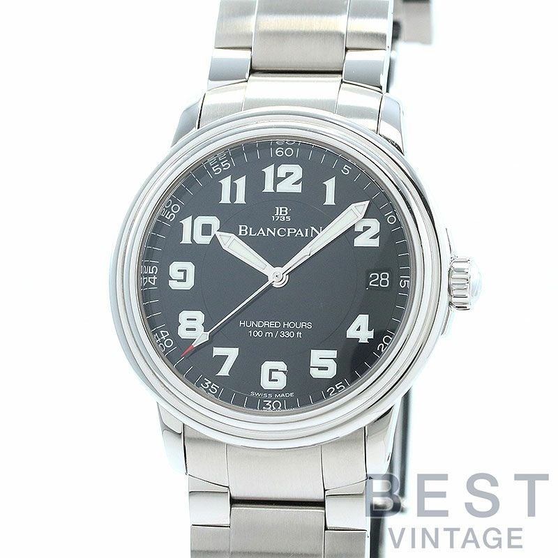 【中古】BLANCPAIN LEMAN ULTRA SLIM MILITARY ブランパン レマン ウルトラスリム ミリタリー B2100-1130M-71