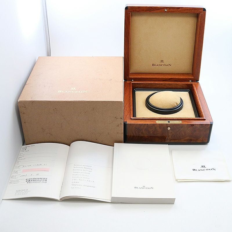 【中古】BLANCPAIN LEMAN ULTRA SLIM MILITARY ブランパン レマン ウルトラスリム ミリタリー B2100-1130M-71