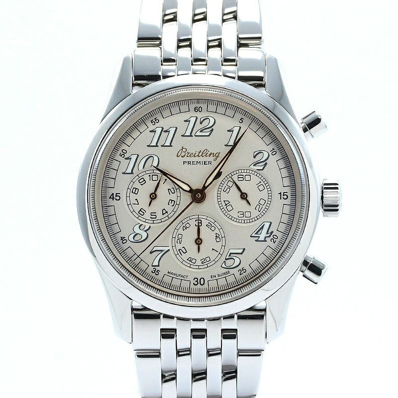 【中古】BREITLING NAVITIMER PREMIER ブライトリング ナビタイマー プレミエ A4003512/G158/421A (A403G58NP)