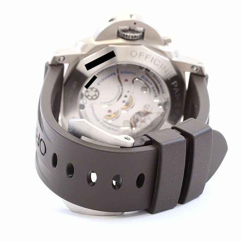 【中古】OFFICINE PANERAI LUMINOR 1950 CHRONO MONOPULSANTE 8 DAYS GMT TITANIO 44MM オフィチーネ・パネライ ルミノール 1950 クロノ モノプルサンテ 8デイズ GMT チタニオ 44MM PAM00311